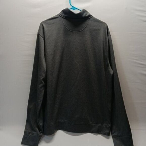 Washington Huskies 1/4 Zip Mens XL Dark Grey and Purple Football Jacket - Picture 4 of 5